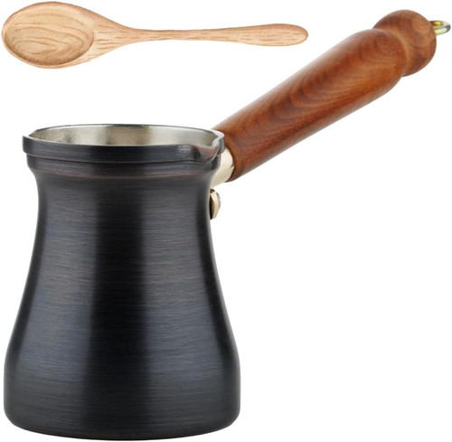 Brushed copper turkish coffee - brushed,